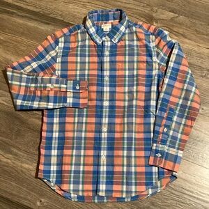 J. Crew crewcuts Plaid Cotton Button Down